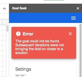 Cách cài đặt và sử dụng Goal Seek trong Google sheet